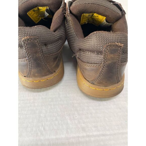 Dr. Doc‎ Martens Industrial Steel Toe Safety Shoes Brown Size 10 A35 - Picture 6 of 10